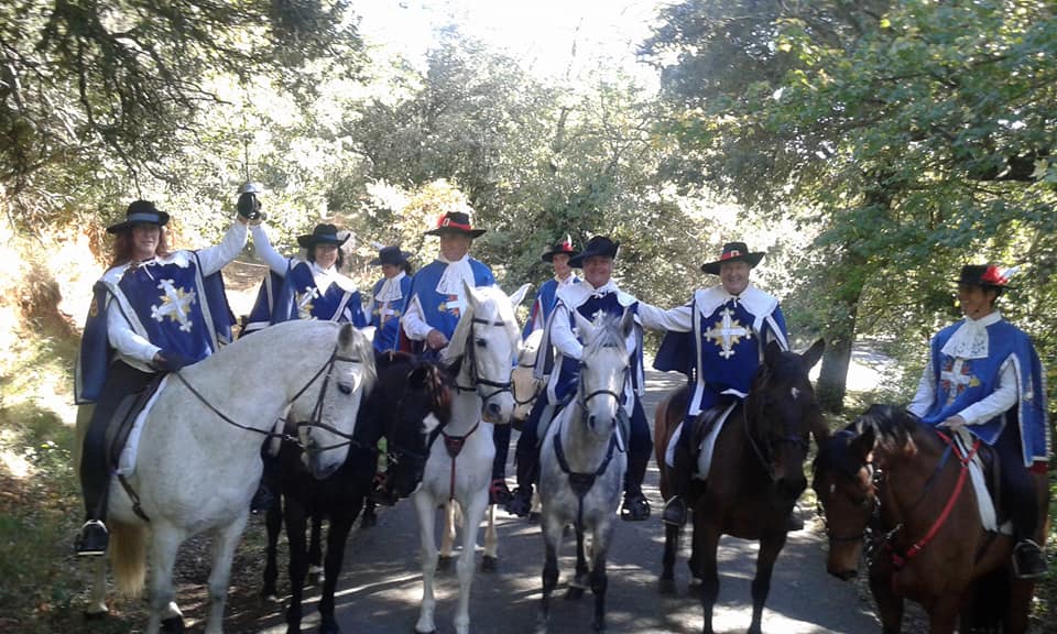 Primer encuentro de Mosqueteros de Navarra